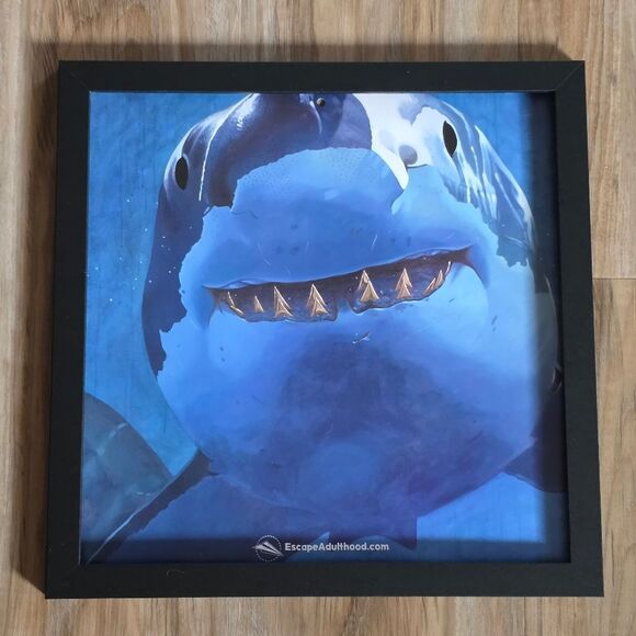 🔹️NIB Black Framed 12x12 Wall Decor - Picture 2 of 2